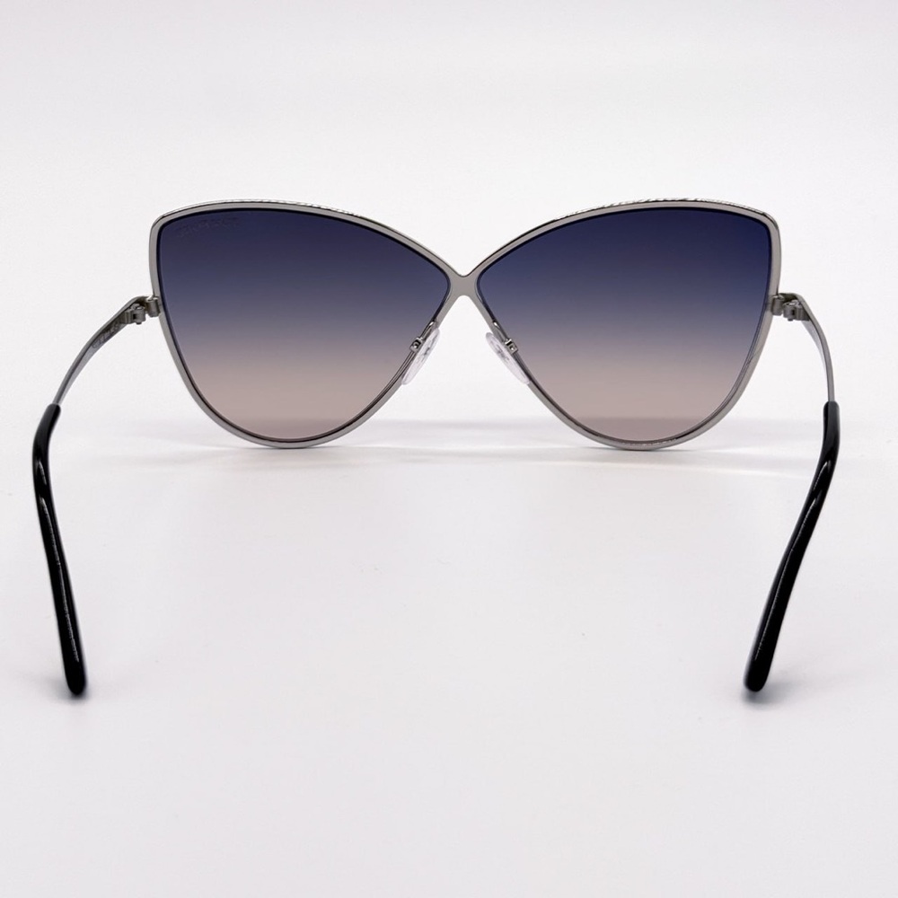 NEW TOM FORD TF569 16B SILVER WOMEN SUNGLASSES ELISE-02 FT0569/S 16B EYEWEAR - Picture 6 of 11